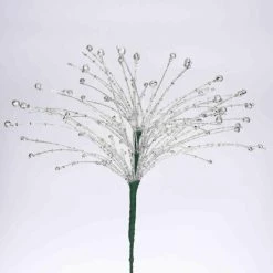 Trunkin' USA Tres Chic Beaded Picks Decor Silver