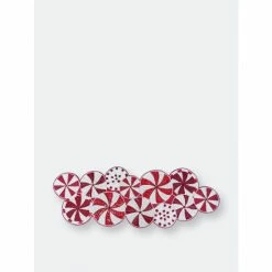 Trunkin' USA Minted Bead Embroidered Table Runner Decor