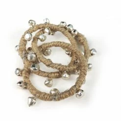 Trunkin' USA With Bells On Jute Napkin Ring Tools & Accessories Silver