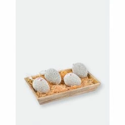 Trunkin' USA Egg-Cited Decorative Accents White