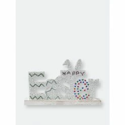 Trunkin' USA Happy Easter Decorative Accents White