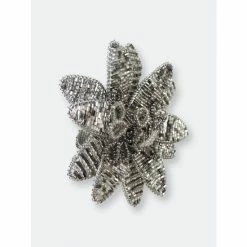 Trunkin' USA Gilded Lily Napkin Ring Tools & Accessories Silver