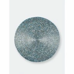 Trunkin' USA Glass Beaded Placemat Decor Blue