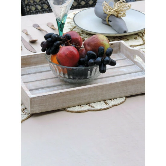 Trunkin' USA Barn Wood Serving Trays Serveware White - Image 6