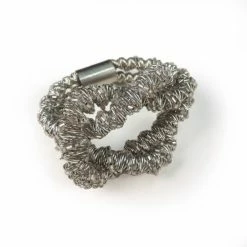 Trunkin' USA Square Knot Napkin Ring - Silver Decor