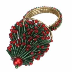 Trunkin&apos; USA Yule Tree Napkin Ring Tools & Accessories Red