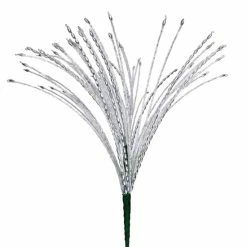 Trunkin' USA Tres Chic Beaded Picks - White, Silver & Green Decor White, Silver & Green