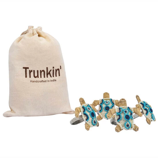 Trunkin' USA Turtley In Love Napkin Ring Tools & Accessories Teal - Image 2