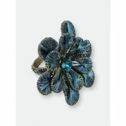 Trunkin&apos; USA Knockout Napkin Ring Decorative Accents Green